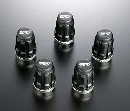 STI ラグナットセット ST28170ST020 ブラック Amazon | SUBARU(スバル) 純正部品 BRZ STIホイールナットセット