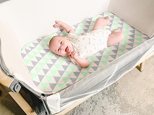 Bassinet Bed Sheets – Premium Bassinet Fitted Sheets 4 Pack – 100% Jersey Knit Cotton Cradle Sheets – Bassinet Bedding For Standard Size Oval Or Halo Bassinet Pads – Bassinet Sheet For Boy & Girl #TOP1