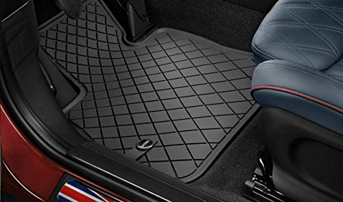 Tapis de sol Mini Cooper Essential Black en gomme premium