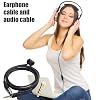 Replacement Headphone Wire Sound Cable for HD490 Headphones 3.5mm Headphone Cable (with 6.35mm Connector) #1