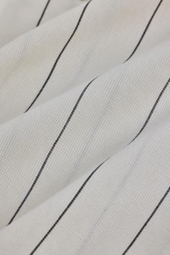 Image of SNITCH Men Casual Shirt for Smart & Everyday Wear | Regular Fit Full Sleeve Point Collar Striped Pattern | Breathable Cotton Blend Fabric for All Day Comfort