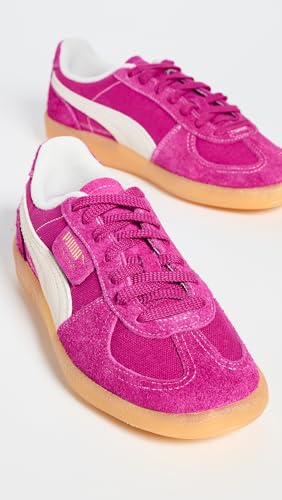 PUMA Puma Womens Palermo Vintage Shoes, Magenta Gleam/Frosted Ivory 7.5 Medium