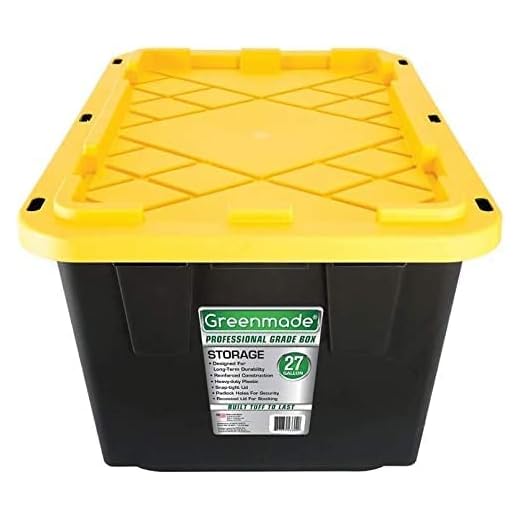 GREENMADE 27 gallon storage container 3 pack