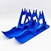 Aymzbd Ski Set Snowboard Snow Board Kit Winter Outdoor Fun Stable Ski Sled Parking Stand for Balance Bikes Walkers, Blue