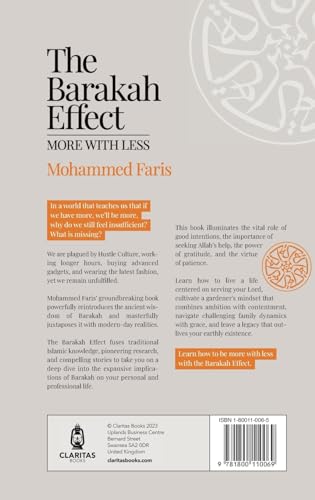 The Barakah Effect: More with Less
