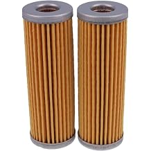 For Kubota Engine Fuel Filter 2PCS 15231-43560 1T021-43560 15231-43562 14301-12470 120-670 Fits G4200 G5200 B1500 B1750 B7100 All B Series and Older G Series 29 Tractors