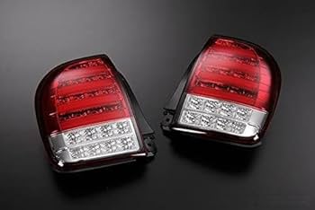 ラパンHE22S LEDテールランプ クリアレンズ　美品 クリアワールド（ClearWorld） HE22Sラパン チューブフル