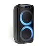 Ibiza – FREESOUND400 – Draagbare luidspreker op batterijen met Bluetooth, USB, SD en AUX-IN met sfeer-LED’s – 400W – Zwart