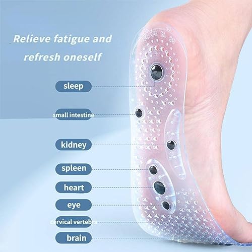 Semelles de massage pour l'acupuncture aux infrarouges lointains QQLADY - 2