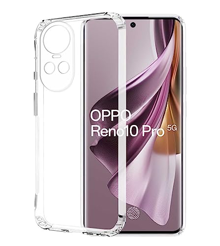 Image of Soft Silicone TPU Back Cover Compatible with Oppo Reno10 Pro 5G / Reno10 5G