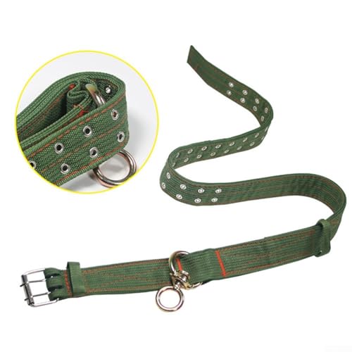 Robustes Rinderhalsband mit robuster Metallschnalle zum sicheren Zurückhalten von Nutztieren (kleines Kuhhalsband)