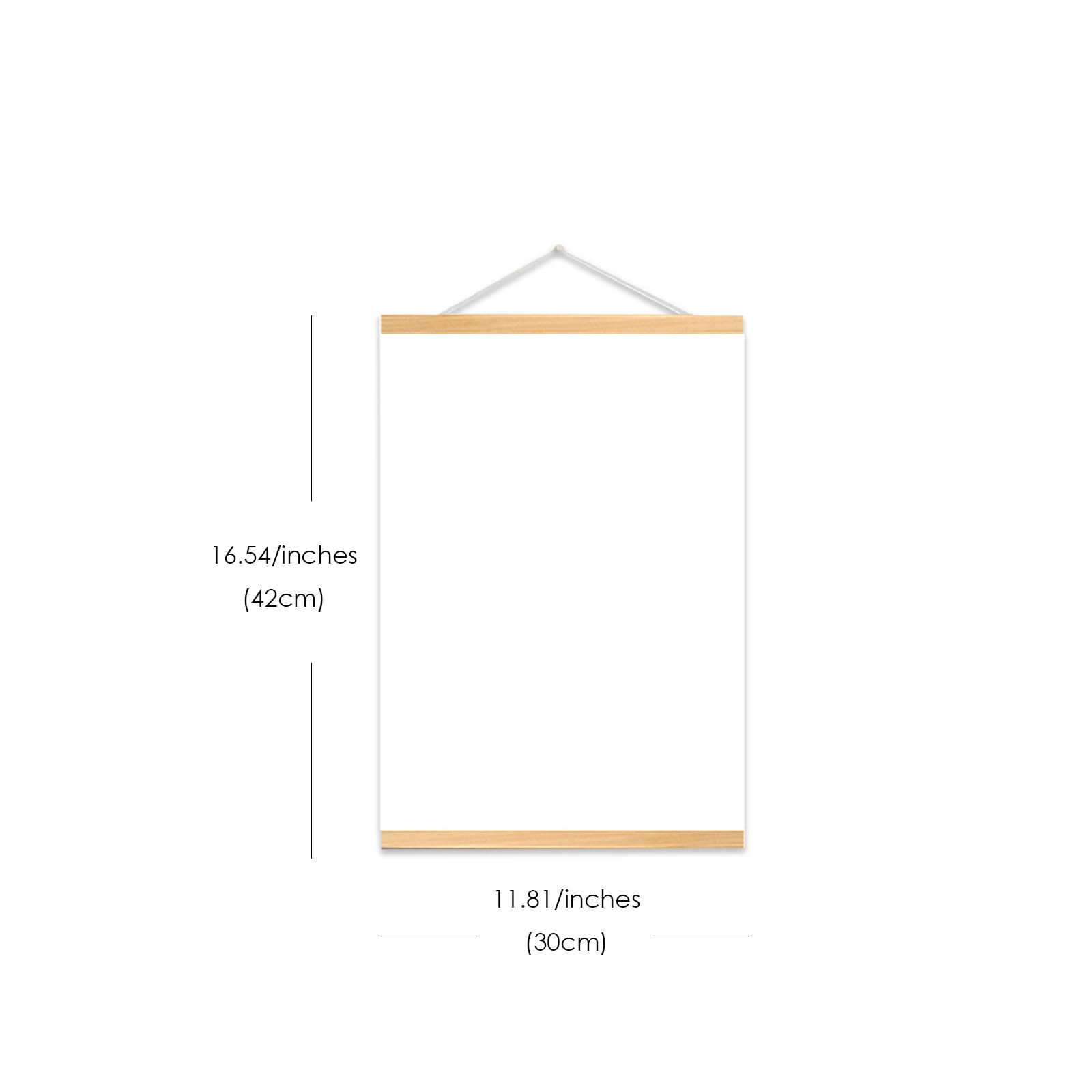 SHIDOW Canvases for Painting, Canvases for Oil Painting, Double Sided Frame Wall Art Scroll, Painting Supplies Oil Painting Supplies, Painting Cloth Cotton Painting Blank(3Pcs)