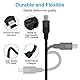 Toxaoii Ersatz-Mini-USB-Kabel, USB-A auf Mini-B, kompatibel mit Huion H420, 420, H610 Pro Grafiktabletts (1,5 m)