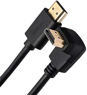 PjP Electronics 270 Degree HDMI Cable Right Angled Male to Male Cable For TV 4K@ 60Hz 3D, Ethernet channel,1080p 3840,2160P (1.5 Meter)