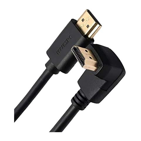 PjP Electronics 270 Degree HDMI Cable Right Angled Male to Male Cable For TV 4K@ 60Hz 3D, Ethernet channel,1080p 3840,2160P (1.5 Meter) Cover