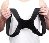 ▼ Hochwertige Wiederherstellung der Körperhaltung - Dank robuster, aber leichter, atmungsaktiver Materialien und eines fortschrittlichen Frontlader-Designs können Sie in der richtigen Position bleiben und dabei die beste Körperhaltung einnehmen, die der Aligner bieten kann Haltung in der richtigen Weise.