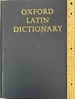 Latin dictionary、Classical dictionary Oxford Latin Desk Dictionary - Walmart.com