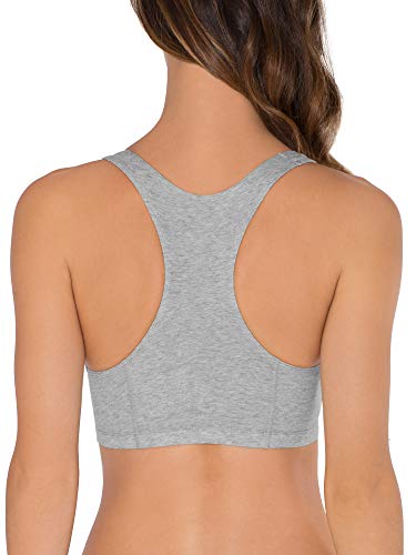 Image of Fruit of the Loom Women's Built Up Tank Style Sports Bra Fashion Colors