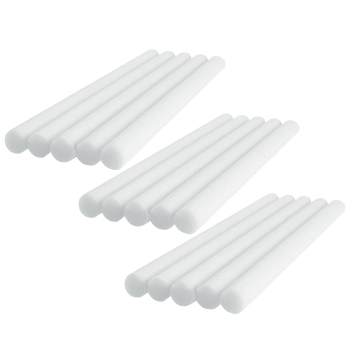 15 Stück Baumwoll Duftstäbchen Wasserabsorbierend Diffusorstäbchen Aromadiffusor Ersatz für Wohnraum Raumdekoration