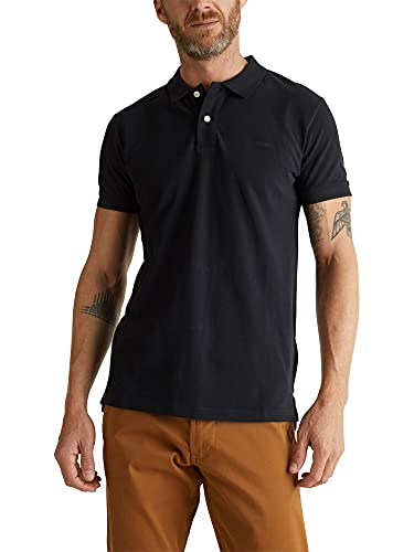 ESPRIT Piqué-Poloshirt aus 100% Baumwolle