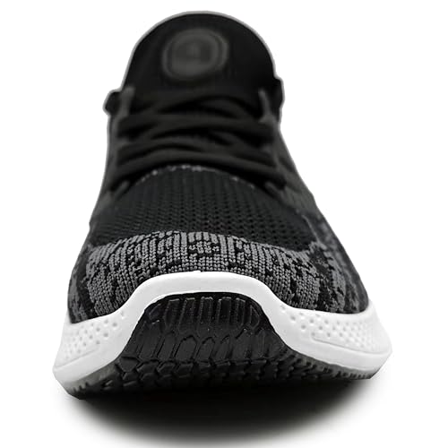 AKADEMIKS Mens Fit Knit Jogger Sneakers, Breathable Running Shoes for Athletic and Casual Wear4