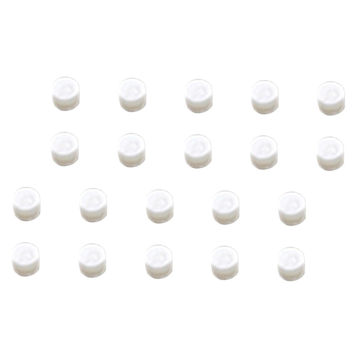 Yardwe 20pcs Guitar Fretboard Markers 3mm Dot Markers for Electric Bass Guitar Comfortable Grip