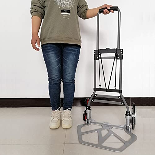 Carretilla plegable portátil HUA de aluminio 70kg miniatura 7