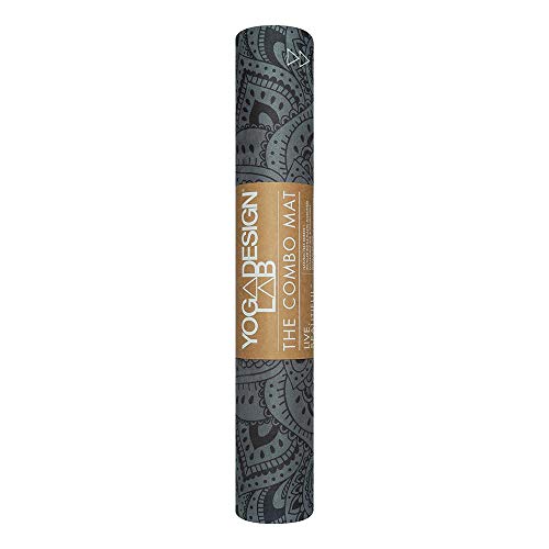 YOGA DESIGN LAB  Combo Yoga Mat 2-in-1 Mat+Towel - Image 3