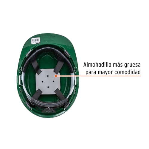Cascos de seguridad verde 2 Imagen adicional