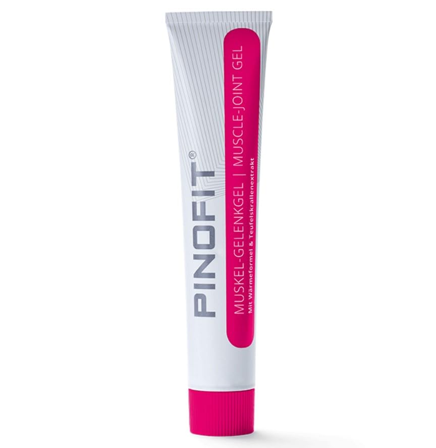 Pinofit Muskel-Gelenkgel | NEU | Mit Wärmeformel & Teufelskrallenextrakt | Bei Gelenkbeschwerden und Muskelverspannungen | 1 x 90 ml