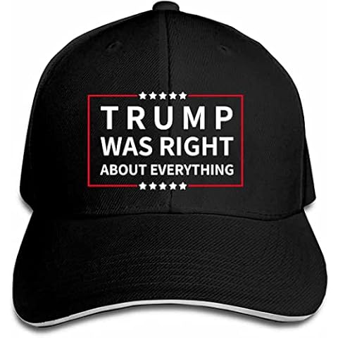Lymhy Trump was Right About Everything Hat Adjustable Baseball Dad Cap Unisex Men&Women Black Cover