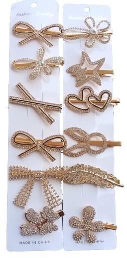 LIVECOOL Hairpin with Alligator Clips for Baby Girls Hair Rubber Bands Bow Hair Clips Barrettes Bow Long Ribbon Hairpin for Women Girls Hair Accessories Hairband (Only 10 Pcs, Lock Hair PIn) (B0CH572DBZ) Amazon Price History, Amazon Price Tracker