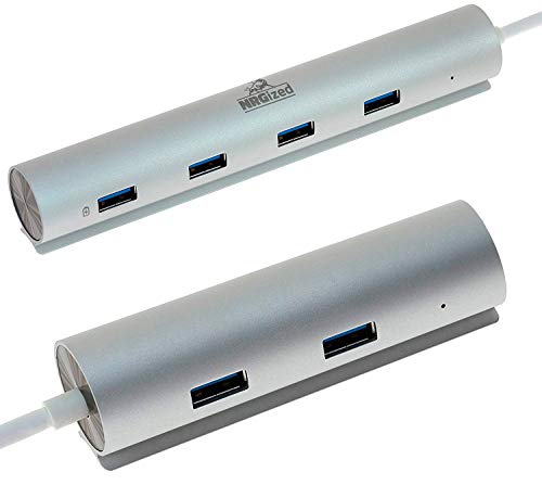 Type C USB-C Hub (2-Pack) 4-Port + 7-Port USB 3.0 Hub for USB Type-C Devices (Works The New MacBook, ChromeBook Pixel and Other Devices)