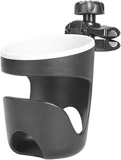 Porta-copos para carrinho, copo ajustável para Walker, Porta-copo para carrinho Porta-garrafa para carrinho, bicicleta, cadeira rodas, andador, carrinho bebê Xiaofeigun