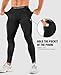 Niksa 1/3 Pack Men's Compression Pants with Pocket, Performance Athletic Sports Leggings & Gym Tights for Running Yoga Basketball Workout Sports Black