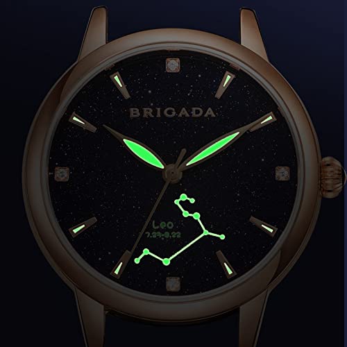 Brigada Women' Leo Luminous Strap Watch #TOP5