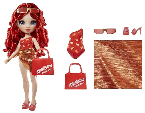 Rainbow High 507277 Swim & Style Ruby, Red 11 Inch Fashion Doll thumb #1
