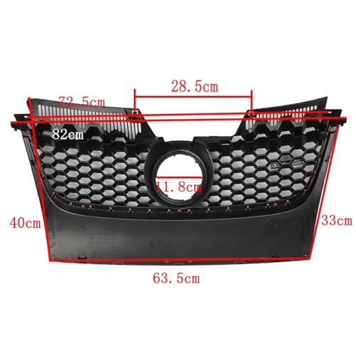 Grille de calandre centrale avant pour remplacer une pièce cassée de Golf MK5 2008 - 4