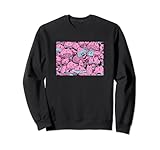 Mushroom Cat Kawaii Harajuku Aesthetic J Fashion Cute Kitty Sweatshirt