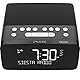 Pure Siesta Charge Radiowecker mit Wireless Charging Ladepad (Digitalradio mit DAB/DAB+, UKW/FM Radio, Bluetooth, USB, AUX, drahtlose Handy-Ladestation, 40 Senderspeicherplätze) Graphite Schwarz