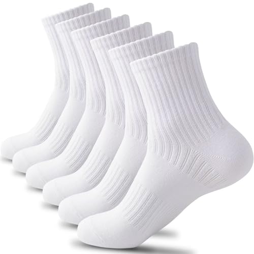 HWVICTORYV 靴下 メンズ レディース 6足セット 四季適用 綿 抗菌 防臭ソックス ヨモギ/ラベンダーの芳香 おしゃれ ショートソックス 無地 ジュニア 中学生 作業用 スポーツ カジュアル ソックス