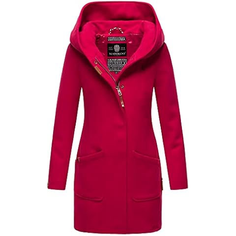 MARIKOO Damen Winter Jacke Mantel Business Trenchcoat Wintermantel Parka XS-XXL MAIKOO Cover