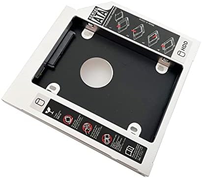 DY-tech 2nd Hard Drive HDD SSD Caddy Adapter for Toshiba Satellite L670 L670D L655 L645 L645D