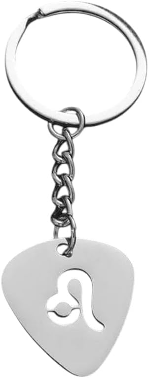 New 2026 Simple 12 Zodiac Sign Pendant Keychains Constellation Jewelry DIY Metal Stainless Steel Taurus Aries Scorpio Keyings Chaveiros Fashion Accessories Creative Gift