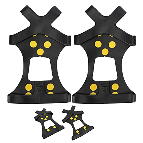 Espinhos De Sapatos Antiderrapantes, Equipamento De Escalada E Acessórios, 10 Dentes De Aço, Grampos