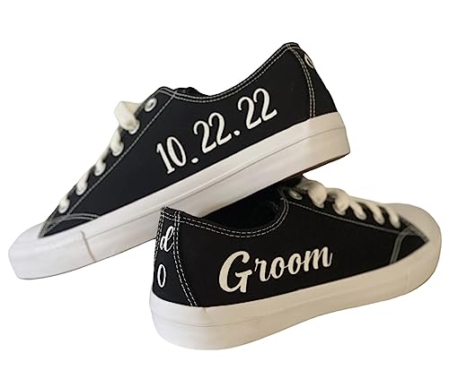 Groom Shoes- Groom Personalized Sneakers (10)