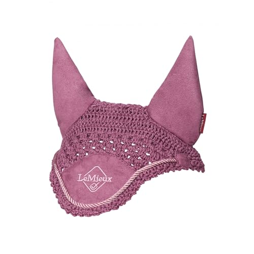 Bonnet anti-mouches Hobby LeMieux mauve poney accessoire equitation