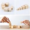 500 Stück Holzwürfel 10mm - Natur Holzklötzchen Zum Basteln Und DIY