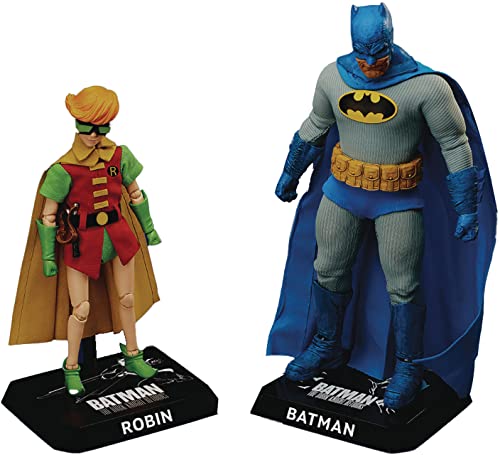 Beast Kingdom The Dark Knight Returns: Batman & Robin DAH-044 DX Dynamic 8ction Action Figure, Multicolor