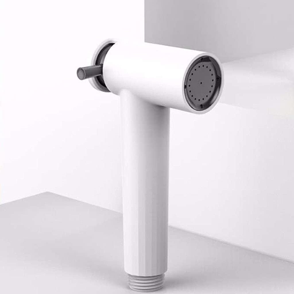 FEFCK Bidet Sprayer 2 Water Outlet Modes Toilet Spray Bum Gun For Sink Or Toilet Bathroom Shower Bathtub, White